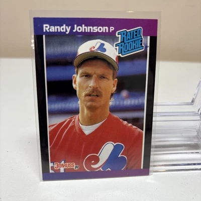 1989 Donruss - Rated Rookie #42 Randy Johnson (RC) - Image 1 of 2
