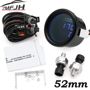 A Triple Dual Display Air Pressure Guage LED Digital Air Suspension Gauge 0-220P - Picture 1 of 14
