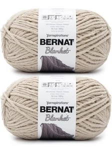 (Lote de 2) Manta Bernat Big Ball Hilo 10,5 oz cada uno, Almendra RT14 - Imagen 1 de 5