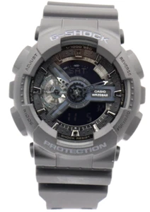 New Casio G-Shock Matte Black Chrono Digital-Analog Men Watch 50mm GA110-1B $130 - Picture 1 of 5