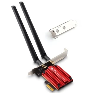 AX200 PCIe WiFi 6 WiFi Karte Dual Band 3000M Desktop PCI-E WiFi Bluetooth Adapter - Bild 1 von 7