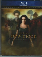 TWILIGHT 2 NEW MOON (Blu-ray, 2010,Ultimate Fan Edition) WITH LENTRICULAR SLEEVE