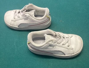 Puma Kids Toddler Shoes Size 6C. Color White. These Are In Great Condition! - Picture 1 of 6