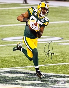 GREG JENNINGS - Green Bay Packers NFL - Signed 16x20 Photo AUTO #1 - BAS - Picture 1 of 1