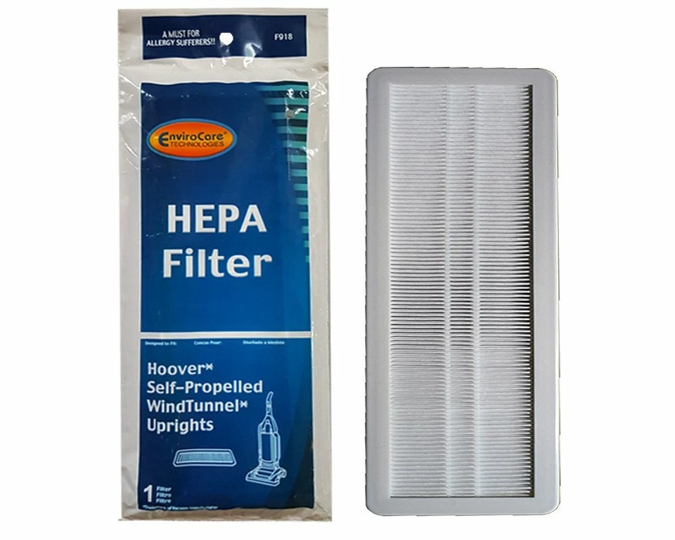 1 filtro de alergia HEPA 40120101 compatível com túnel de vento vertical Hoover 40110001 - Imagem 1 de 1