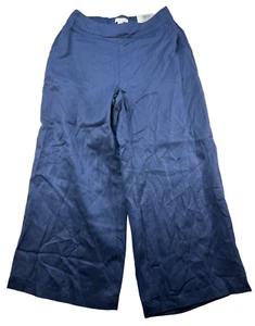 Charter Club Palazzo Pants Womens size Small Petite Blue Pull on Lightweight New - Picture 1 of 9