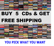 $2 each ROCK POP & More, Buy Any 5 CDs from any Listing & get FREE Shipping D-J