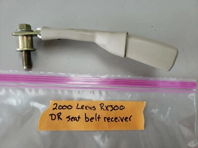 1999 2000 Lexus RX300 Rear Seat Belt Buckle LH Driver Side Ivory OEM - Image 1 of 4