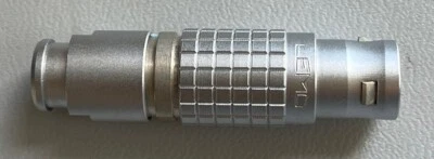 NEW LEMO FGG.2B Circular Push Pull Male Connector 4P Gold FGG.2B.304.CLAM31Z 1pc - Image 1 of 2