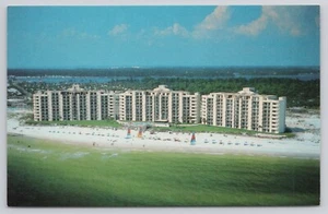 Luftaufnahme Moonspinner Eigentumswohnungen Panama City Strand Florida FL Postkarte - Bild 1 von 2