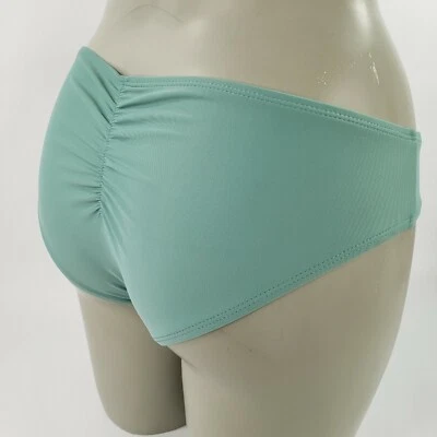 Parte inferior de natación de bikini Xhilaration talla pequeña 3 5 salvia descarada ceñida espalda acanalada Foto 1 de 4