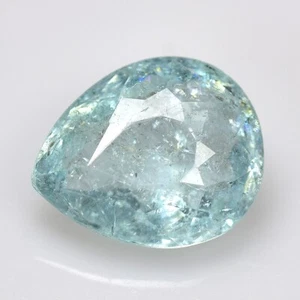Rame Paraiba Tormalina 1,32 Cts Blu Ghiaccio 100% Pietra Preziosa Naturale Mozambico - Foto 1 di 3
