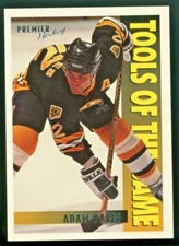 1994-95 Topps Premier Adam Oates Card #277 HOF