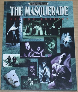 THE MASQUERADE Second Edition LARPG Roleplaying Rulebook White Wolf 1994 WW5200 - Bild 1 von 7