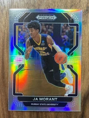 Ja Morant 2022-23 Panini Prizm Draft Picks Silver Prizm #19 Murray State - Image 1 of 2