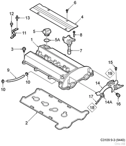 Zylinderkopfhaube 55555825 - Picture 1 of 1
