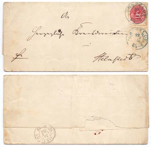 101982 - Brunswick Mi.Nr. 18 . Recibo - Vorfelde 22.10.1866 a Helmstedt - Imagen 1 de 1