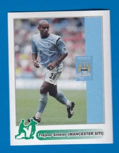 Football sticker Trevor SInclair Manchester city England School edit 2005 Serbia - Picture 1 of 2