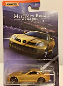 Matchbox MERCEDES-BENZ SLR McLaren GOLD WALMART EXCLUSIVE diecast body 1:64 - Picture 1 of 4