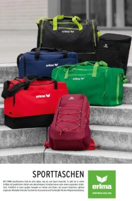Erima Team Sportsbag Sporttasche Fußball Handball Reise Schule Sport Verein NEU! - Bild 1 von 4
