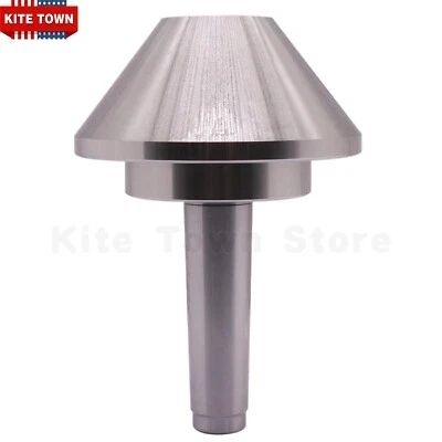 Centro vivo nariz de toro MT4 5,12" (130 mm) 75 grados Morse cónico #4 para torno Foto 1 de 4