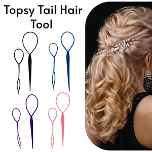Topsy Tail Hair Braid Ponytail braid Maker Hair Styling Accessories EasyUse Tool - Picture 1 of 21