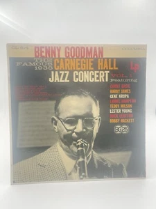 BENNY GOODMAN 1938 CARNEGIE HALL JAZZ CONCERT LP VG VINYL RECORD COLUMBIA CL814 - Picture 1 of 4