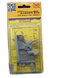 CMK  Chevalier Knight on Horseback 1 Figure 1 Horse F48273 1/48 resin model kit - Picture 1 of 1