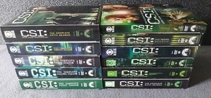 CSI Serie 1 - 11 Tatort Ermittlungsset Staffeln DVD Lot CBS TV Serie - Bild 1 von 3