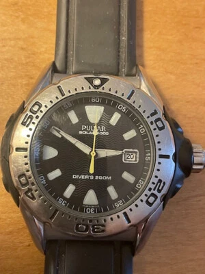 Reloj Hombre Pulsar Solar 4000 Buzos V145-X010 200 metros Foto 1 de 4