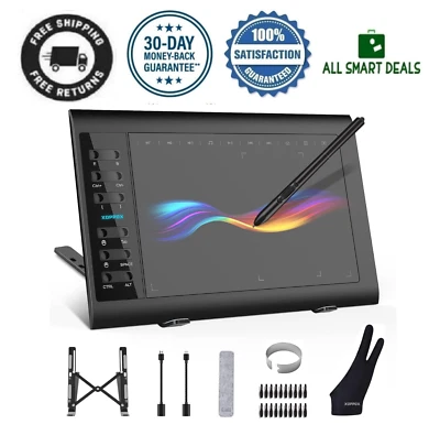 Tableta De Dibujo Grafico Profesional Lapiz Sin Bateria 10 x 6  PC MAC Android - Image 1 of 4