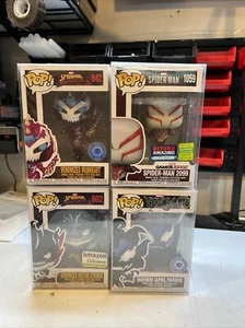 Funko Pop Spider Man Lot 842 Venomized Ironheart Doctor Strange 602 Spider 2099 - Picture 1 of 2