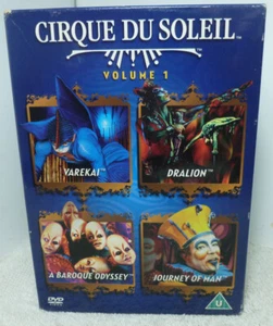 CIRQUE DU SOLEIL VOLUME 1 DVD BOX SET 2004 - 4 TITLES - Picture 1 of 4