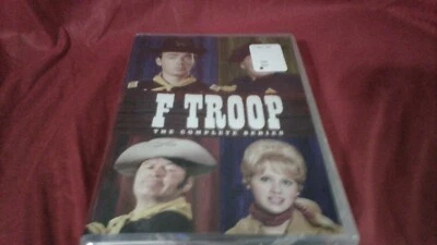 NEW/SEALED DVD SET! F TROOP THE COMPLETE SERIES! 65 EPISODES, 1,651 MIN. NR, CC - Image 1 of 2