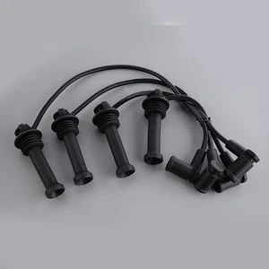 4x Spark Plug Lead Ignition Leads Fit For Ford Fiesta V Focus Fusion Mondeo IV - Picture 1 of 6