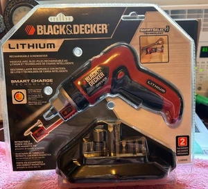 BLACK & DECKER SMART DRIVER RECHARGEABLE SCREWDRIVER_3.6 V_NEW_L14000 - Picture 1 of 5