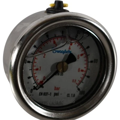 Swagelok EN837-1 Pressure Gauge 0 To 100 PSI 0 TO 6.8 Bar - Image 1 of 4