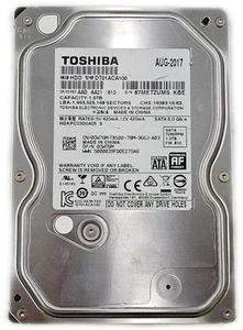 Toshiba DT01ACA100 1TB 3.5" SATA III HDD - Picture 1 of 6