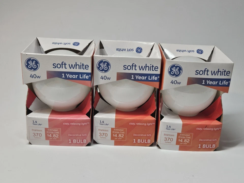 GE Lighting 12979 40 Watt Soft White Bulb