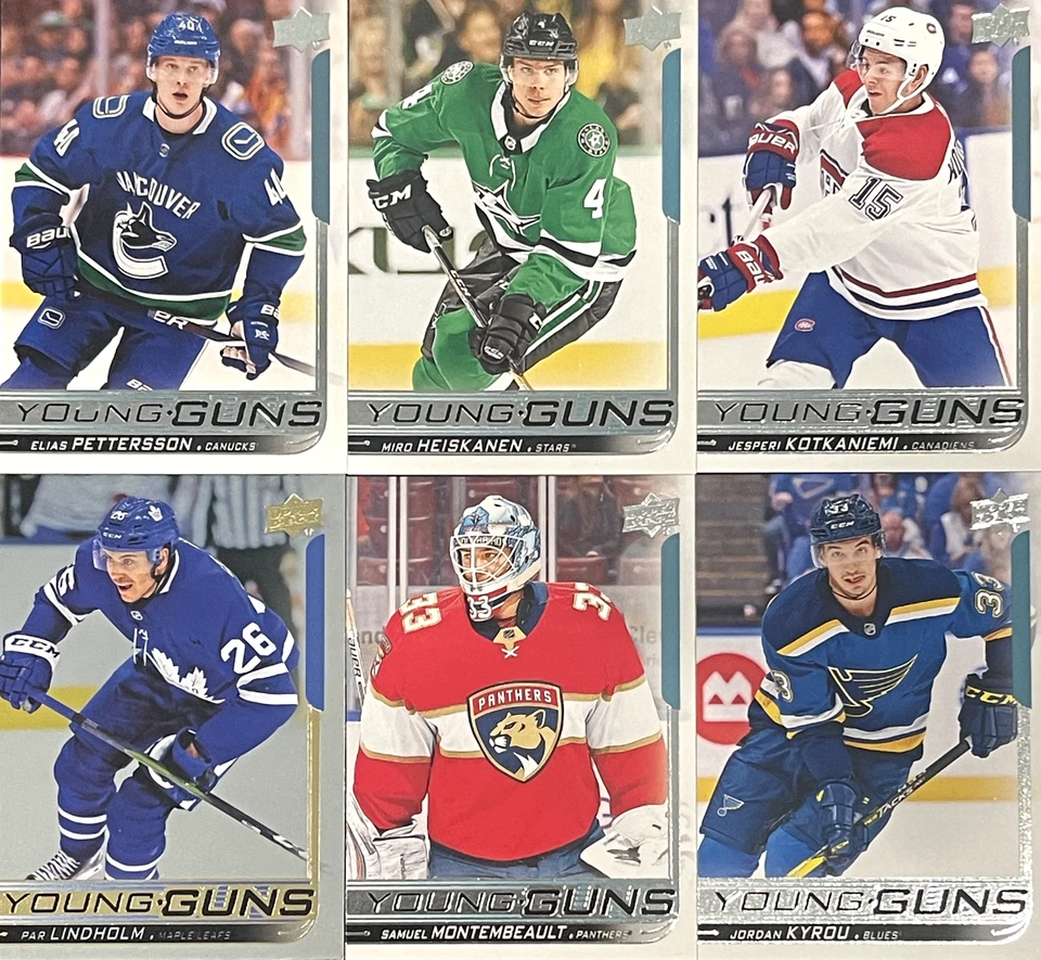 2018-19 Upper Deck Series 1 Young Guns & Update U-Pick From The List - Image 1 of 1