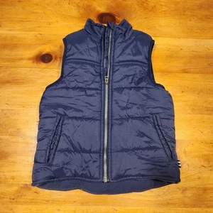 Splendido gilet imbottito blu navy bambina taglia 4-5 - Foto 1 di 4