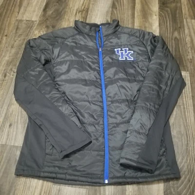 Campus Specialties Puffer Jacket Size Large Black Kentucky Wildcats NCAA UK - Image 1 of 4