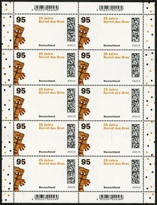 Bernd das Brot - Zehnerbogen (10 x 95 Cent) - postfrisch - Mi.Nr. 3926 - Bild 1 von 1