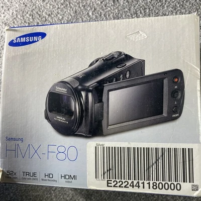 Samsung HMX-F80 720p HD Flash Media Camcorder  NEW  - Image 1 of 4