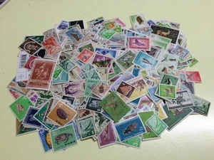 Lotto di 500 francobolli mondiali tematica fauna, animali, pesci MNH** - Picture 1 of 2