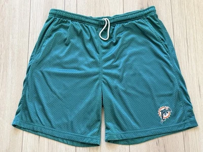Pantalones Cortos Miami Dolphins Para Hombre XL Aqua Mesh Reebok NFL De Colección Fútbol Foto 1 de 4