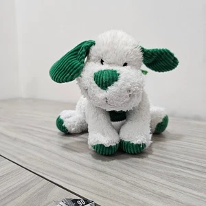 Animal Adventure 2015 Green White Dog Plush st patricks day Clover bandana - Picture 1 of 7
