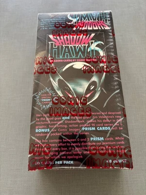 Caja de tarjetas coleccionables ShadowHawk 1993 imágenes de cómic selladas - 48 paquetes Foto 1 de 3