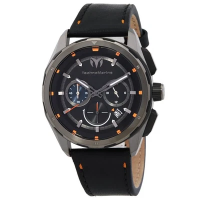 Reloj para hombre Technomarine Ocean cronógrafo GMT cuarzo esfera negra TM-318087 Foto 1 de 3