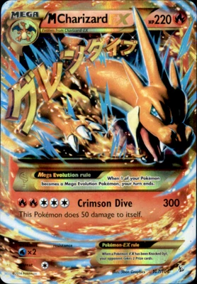 M Charizard EX (Y) (Secret) - XY - Flashfire MP - Image 1 of 2